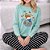 Pijama Feminino Manga Longa Raposa Malwee - Imagem 1