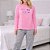 Pijama Feminino Manga Longa Amore Mio Malwee - Imagem 3