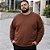 Blusão Plus Size Masculino em Moletom Flanelado- Malwee - Imagem 5