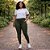 Calça Legging Selene Feminina Cós Alto com Bolso Lateral - Imagem 2