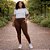 Calça Legging Selene Feminina Cós Alto com Bolso Lateral - Imagem 5