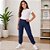 Calça Jogger Infantil Moletom Menina Com Punho Kely Kety - Imagem 7
