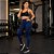 Calça Legging Sem Costura Cós Alto Selene- Azul Marinho - Imagem 4