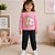 Conjunto Infantil Moletom Menina Blusa Estampada + Calça com Elástico Kely & Kety - Imagem 9