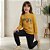 Conjunto Moletom Menina Inverno Blusa Estampada E Calça Lisa Kely Kety - Imagem 4