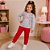Conjunto Moletom Inverno Menina Blusa Love E Calça Lisa Kely Kety - Imagem 4