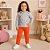 Conjunto Infantil Feminino Love com Capuz Kely & Kety - Imagem 7