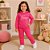 Conjunto Infantil Feminino Love com Capuz Kely & Kety - Imagem 3