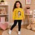 Conjunto Moletom Infantil Menina Blusa Estampada E Legging Kely & Kety - Imagem 7