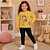 Conjunto Moletom Infantil Menina Blusa Estampada E Legging Kely & Kety - Imagem 8