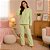Pijama Feminino Soft Adulto Inverno Peluciado Quentinho Manga Longa Calça Longa Tardani - Imagem 10