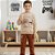 Conjunto Infantil de Moletom Masculino Gamer Menino Inverno Blusa Estampada + Calça Lisa Rei Rex - Imagem 7