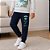Conjunto Infantil de Moletom Masculino Gamer Menino Inverno Blusa Estampada + Calça Lisa Rei Rex - Imagem 3
