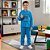 Conjunto Infantil Masculino Moletom com Capuz Game On Start Menino Inverno Blusa + Calça Rei Rex - Imagem 3