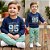 Conjunto Infantil Moletom Grand Prix 95 Menino Rei Rex - Imagem 1