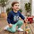 Conjunto Infantil Moletom Grand Prix 95 Menino Rei Rex - Imagem 4