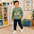 Conjunto Infantil Moletom Best Friends Menino Inverno Rei Rex - Imagem 5