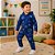 Conjunto Infantil Moletom com Capuz Menino Inverno Rei Rex - Imagem 3