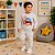 Conjunto Infantil Moletom Menino Rei Rex Blusa Calça Frio Tigre - Imagem 3