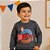 Conjunto Infantil Moletom Menino Rei Rex Blusa Calça Frio Tigre - Imagem 7