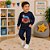 Conjunto Infantil Moletom Menino Rei Rex Blusa Calça Frio Tigre - Imagem 10