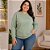 Blusa Moletom Feminina Básica Verde Malwee - Imagem 3
