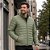 Jaqueta Puffer Masculina em Poliamida Sem Capuz com Bolsos Laterais e Zíper - Imagem 2