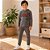 Conjunto Infantil Moletom California Menino com Capuz Rei Rex - Imagem 3