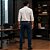 Calça Jeans Masculina Wrangler Slim Azul Escuro - Imagem 3