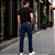 Calça Jeans Masculina Wrangler Regular Azul Escuro - Imagem 4