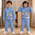 Conjunto Infantil Moletom Best Friends Menino com Capuz Rei Rex - Imagem 3