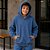 Blusão Oversized Jeans Infantil Unissex com Capuz Azul- Malwee Kids - Imagem 2