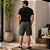 Bermuda Masculina Cargo Verde Militar Hering - Imagem 3
