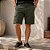 Bermuda Masculina Cargo Verde Militar Hering - Imagem 4