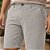 Bermuda Masculina Plus Size de Sarja Cinza- Hering - Imagem 2