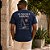 Camiseta Masculina Azul Marinho Comfort Estampada Manga Curta Gola Careca - Imagem 4