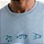 Camiseta Masculina Azul Estampada Peixes Manga Curta Gola Careca Hering - Imagem 2