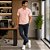 Camisa Polo Masculina Regular Manga Curta 2 Botões Hering - Imagem 4