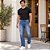 Calça Jeans Masculina Enrico Rossi Reta 5 Bolsos - Imagem 8