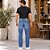Calça Jeans Masculina Enrico Rossi Reta 5 Bolsos - Imagem 7