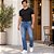 Calça Jeans Masculina Enrico Rossi Reta 5 Bolsos - Imagem 5