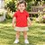 Camisa Polo Menina Vermelha- Malwee kids - Imagem 2