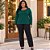 Blusa Manga Longa Plus Size em Viscose- Malwee - Imagem 2