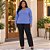 Blusa Manga Longa Plus Size em Viscose- Malwee - Imagem 4