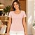 Blusa Feminina Manga Curta em Canelado de Viscose Malwee - Imagem 2