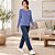 Blusa Feminina Manga Longa Decote Canoa em Viscose Stretch Malwee - Imagem 2