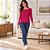 Blusa Feminina Manga Longa Decote Canoa em Viscose Stretch Malwee - Imagem 4