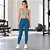 Calça Legging Feminina Malha Dry Cós com Silicone e Logo Refletivo- Enfim - Imagem 6