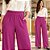 Calça Feminina Wide Leg Canelada com Bolsos Laterais e Cós Elástico Malwee - Imagem 9
