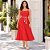 Vestido Midi Feminino Viscose com Forro e Cinto de Cordão Malwee - Imagem 3